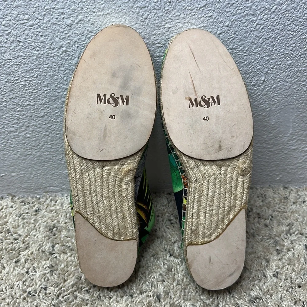 Mara & Mine Gusti Toucan Parrot Colorful Espadrille Size 9 US / 40 EU $250